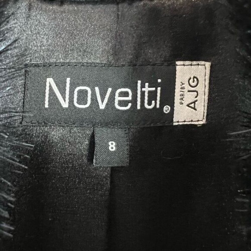 Vintage Novelti Women’s Size 8 Pennylane Jacquard Tapestry Coat Jacket Collar - Picture 8 of 15